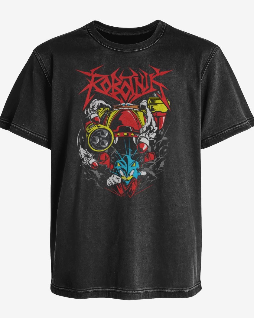 Polera desgastada Robotnik