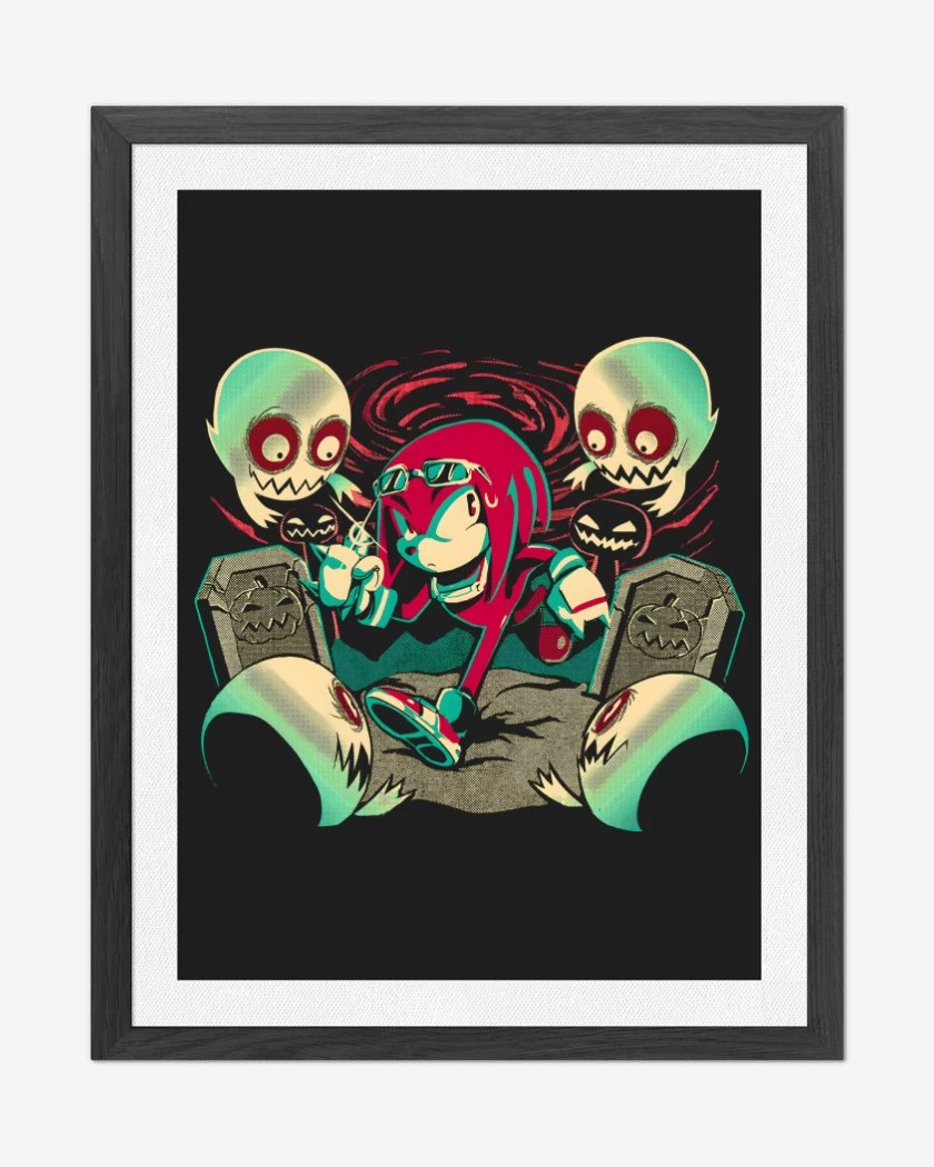 Cuadro decorativo Nudillos Fantasmas