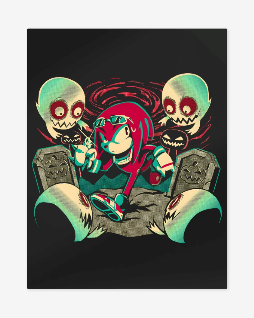 Print metalico Nudillos Fantasmas