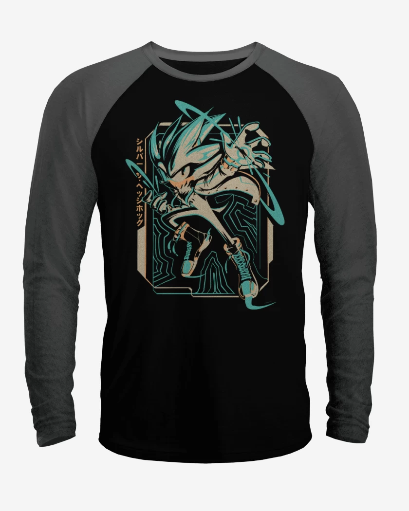Polera Raglan Silver