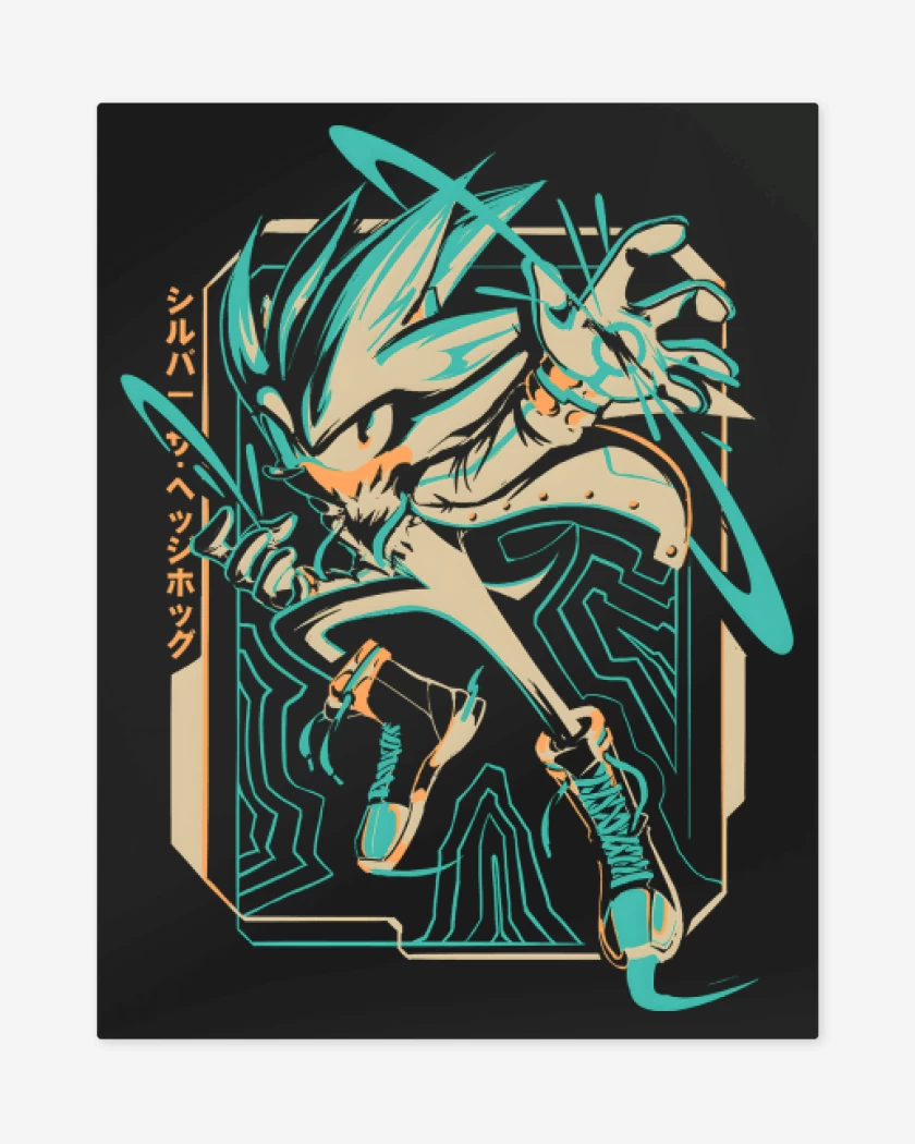 Print metalico Silver