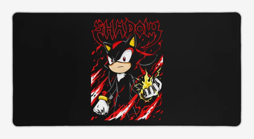 Mouse pad Gamer Negro de Shadow