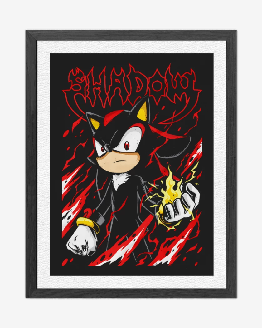 Cuadro decorativo Negro de Shadow