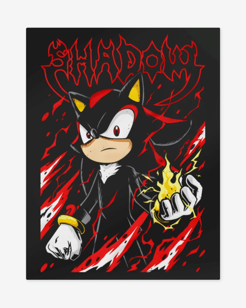 Print metalico Negro de Shadow