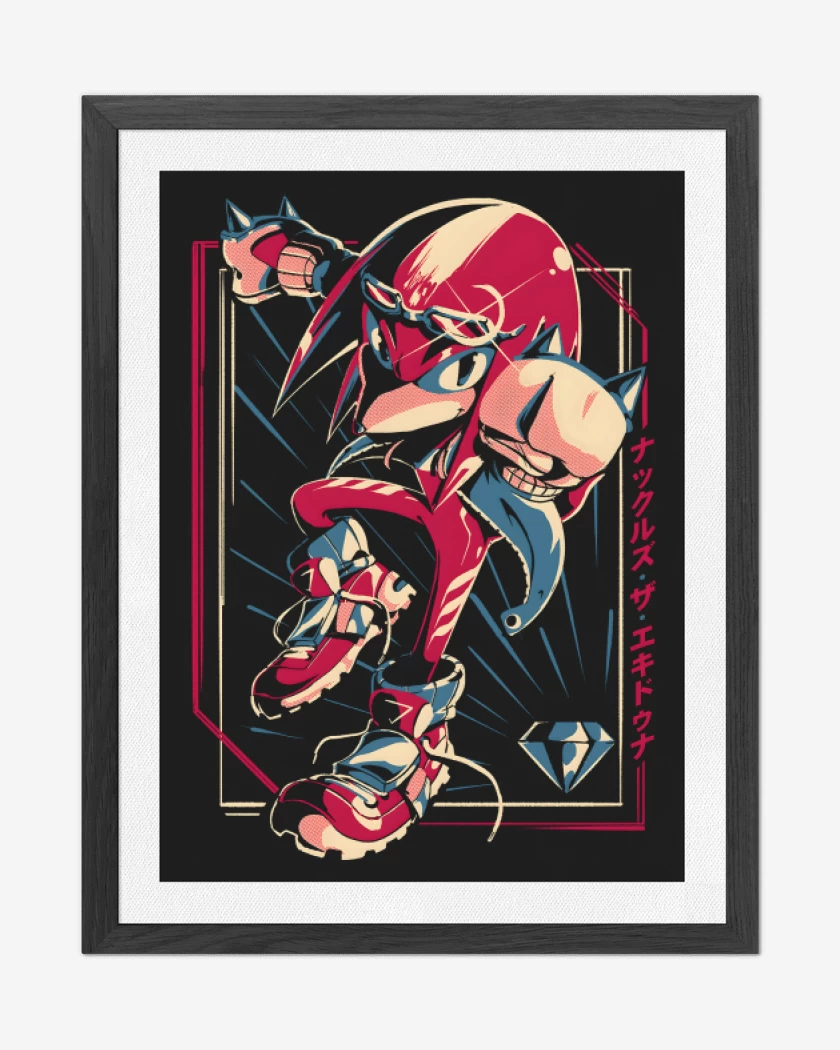 Cuadro decorativo Knuckles Nudillos