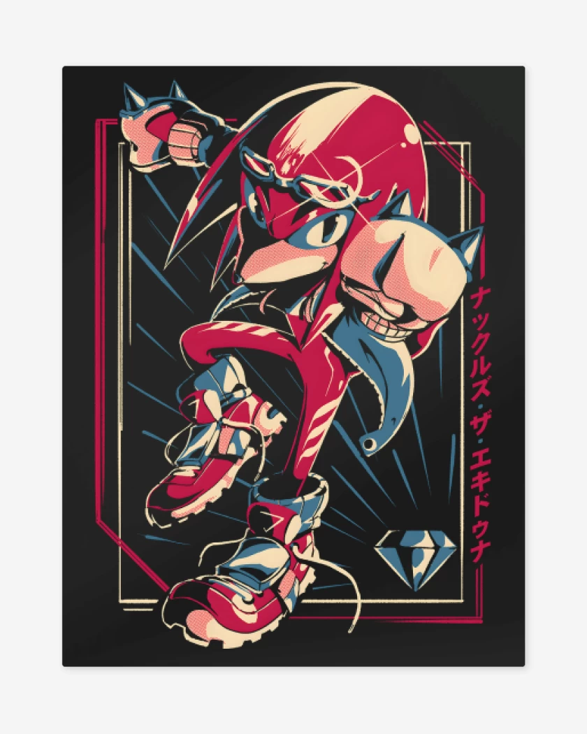 Print metalico Knuckles Nudillos