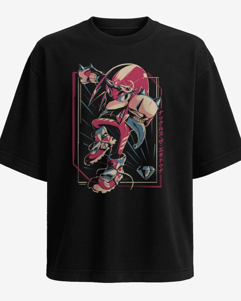 Polera Oversize Knuckles Nudillos