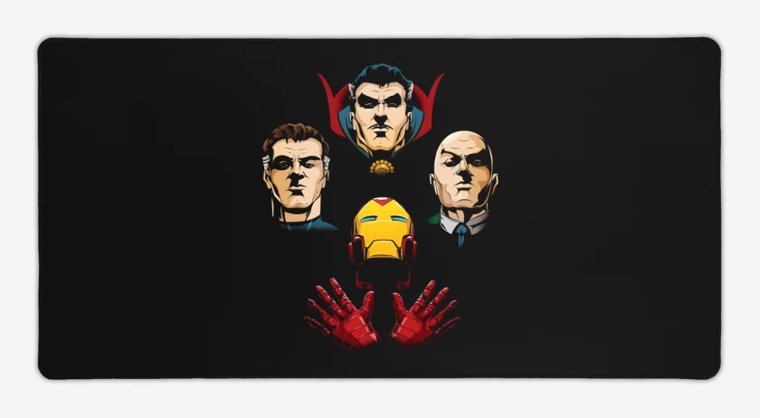 Mouse pad Gamer Negro de Illumirhapsody 