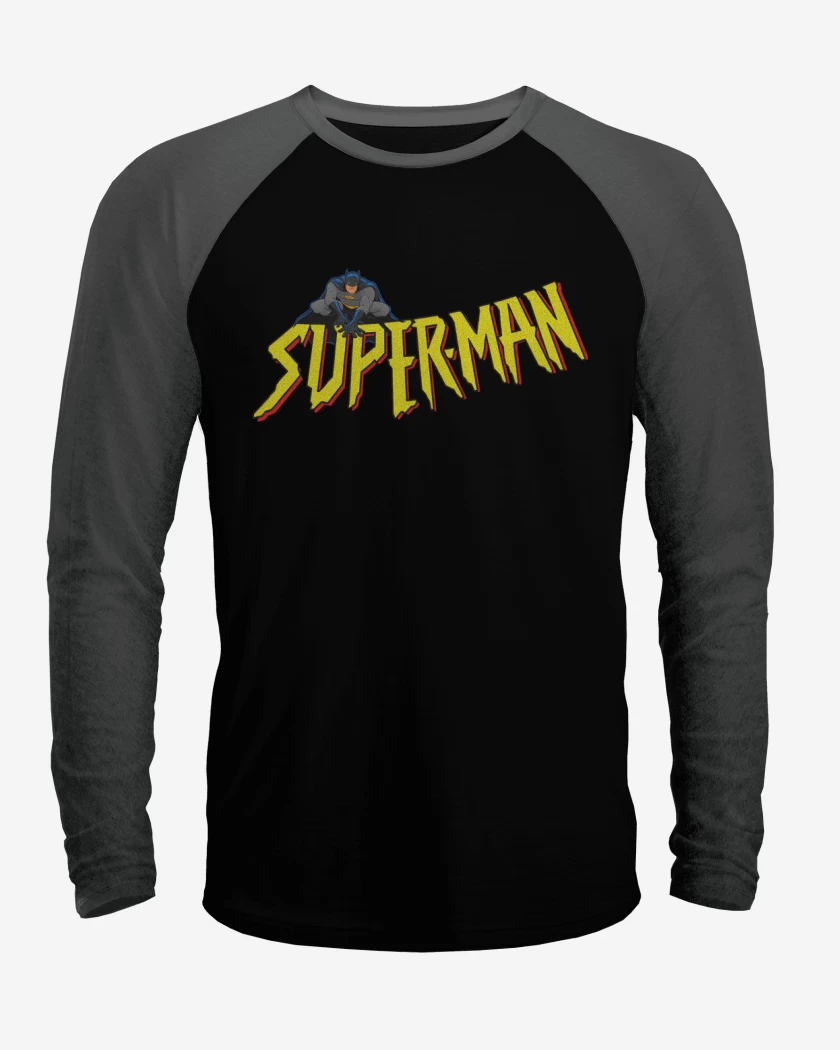 Polera Raglan Super-man?
