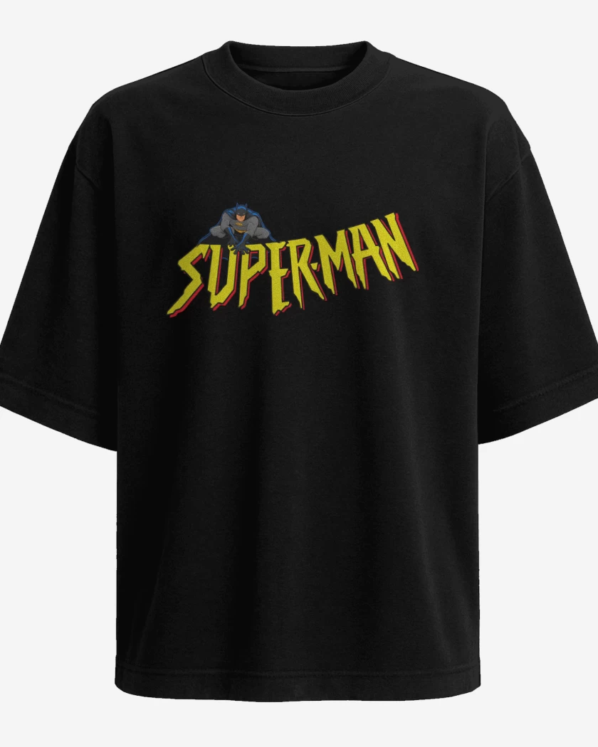 Polera Oversize Super-man?
