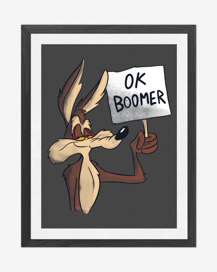 Cuadro decorativo Carbon de OK Boomer