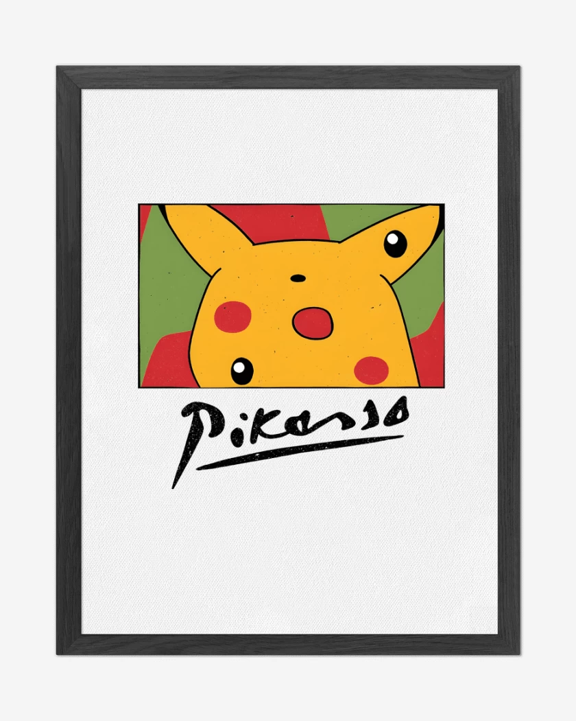 Cuadro decorativo Blanco de Pikasso