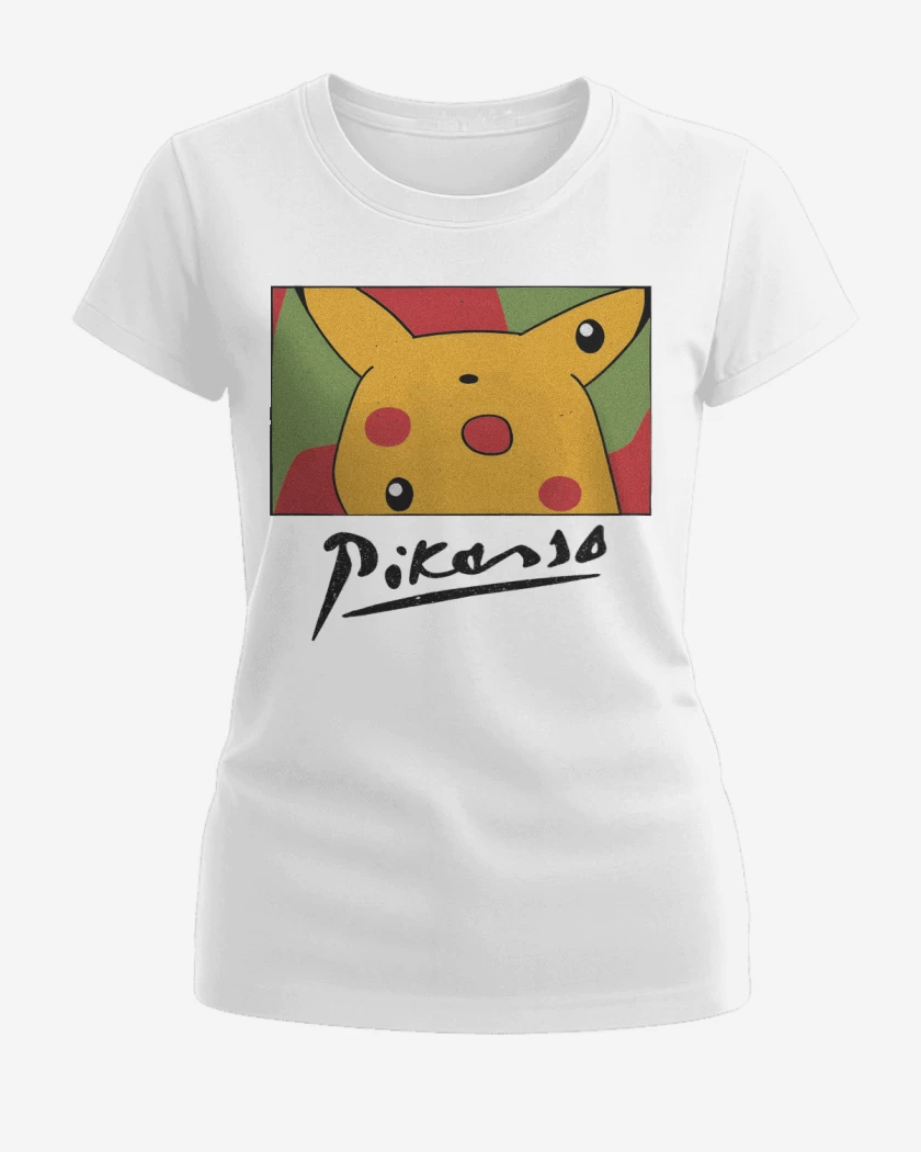 Polera de Mujer Blanco de Pikasso