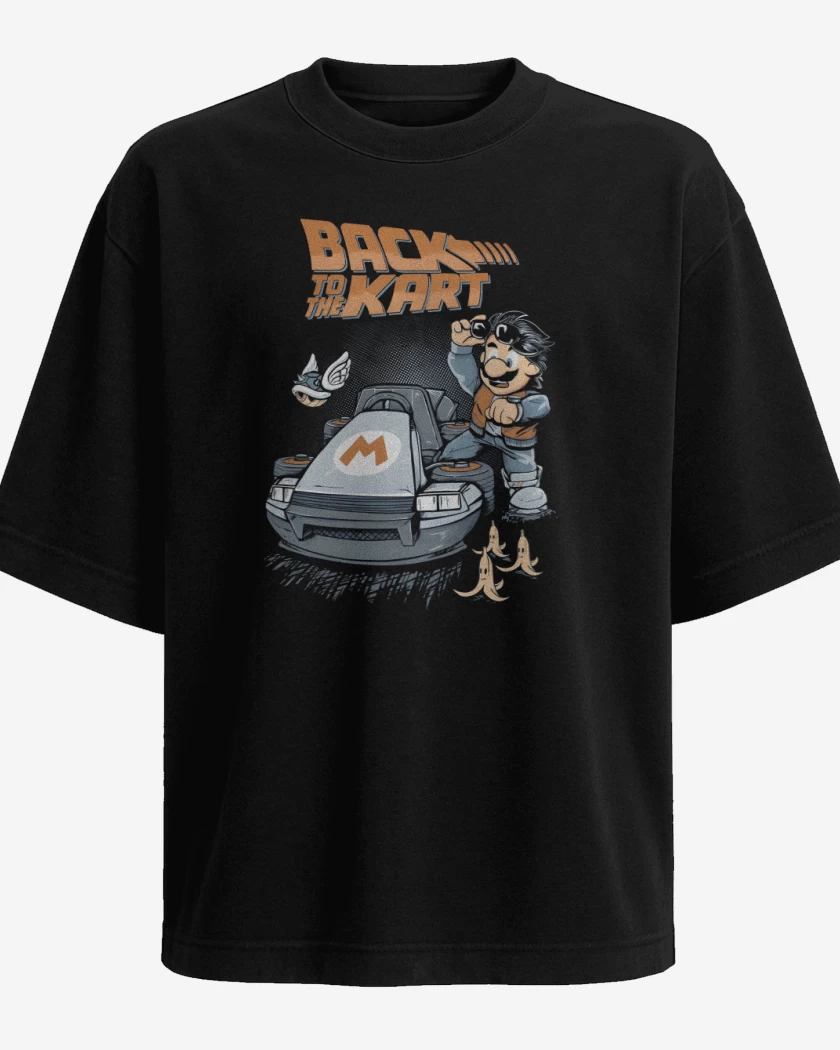 Polera Oversize Back to the Kart
