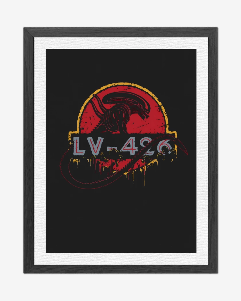 Cuadro decorativo Negro de LV-426