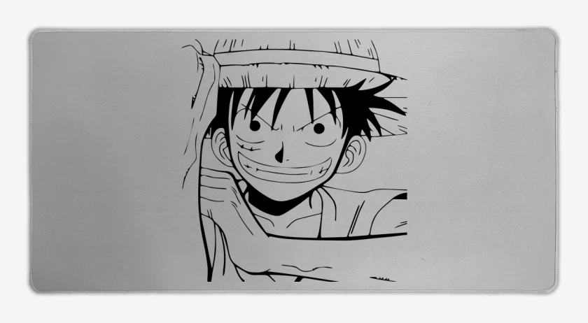 Mouse pad Gamer Gris Melange de Luffy