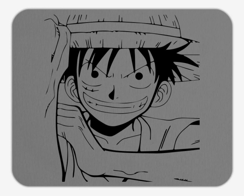 Mousepad Luffy