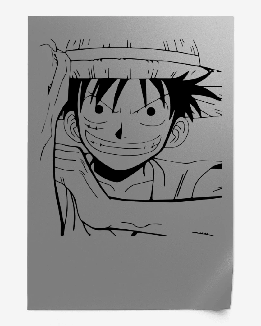 Print Luffy