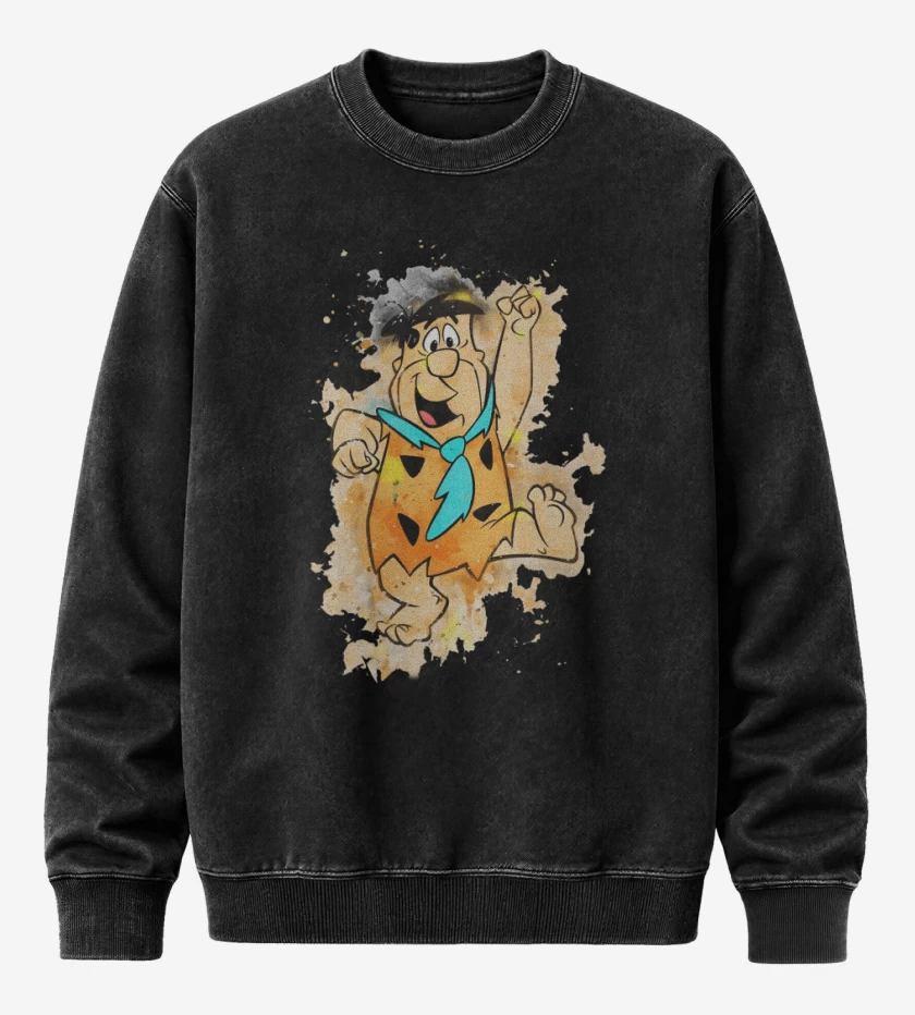 Poleron Polo Acid Wash Negro de Pedro