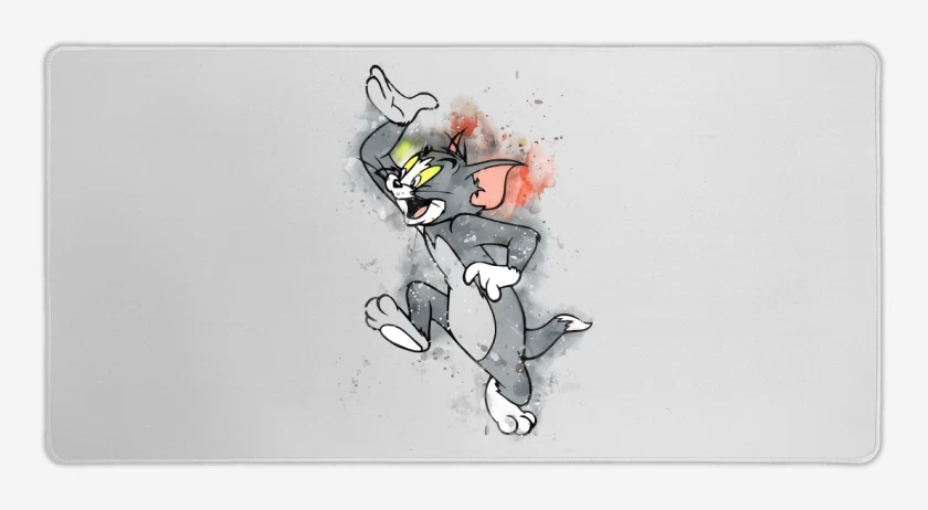 Mouse pad Gamer Blanco de Tom