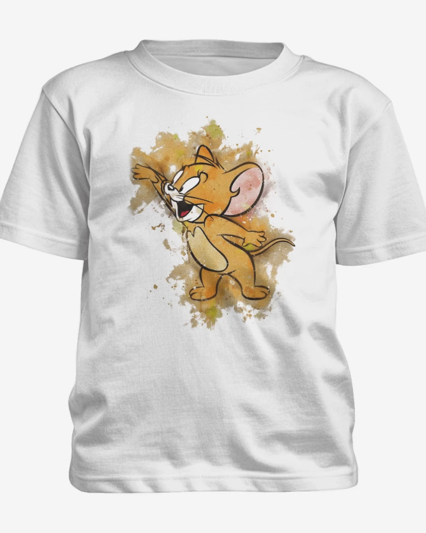Polera de niño Blanco de Jerry
