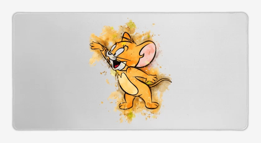 Mouse pad Gamer Blanco de Jerry