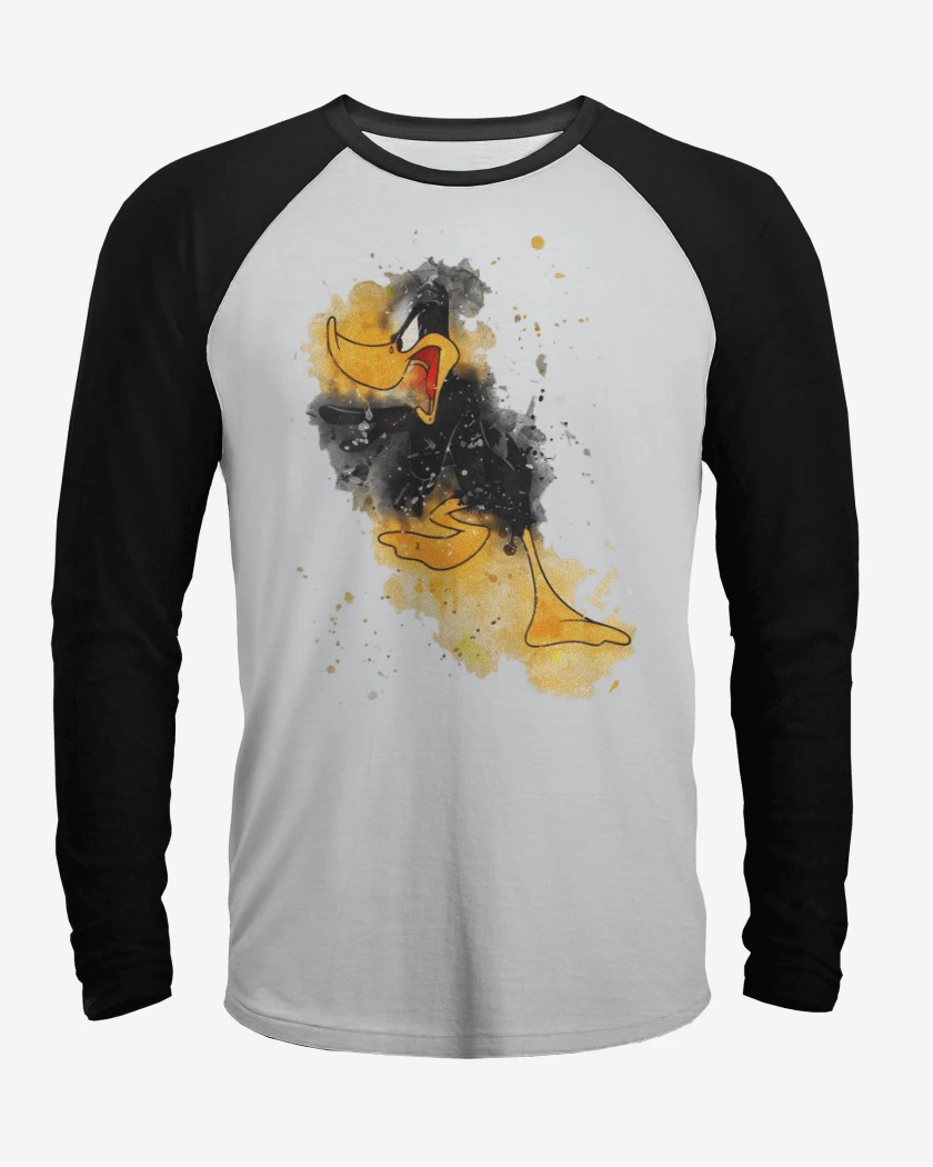 Polera Raglan Blanco / Negro de Lucas