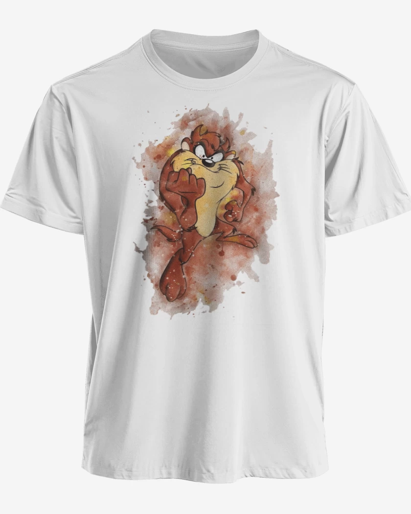 Polera premium Blanco de Taz