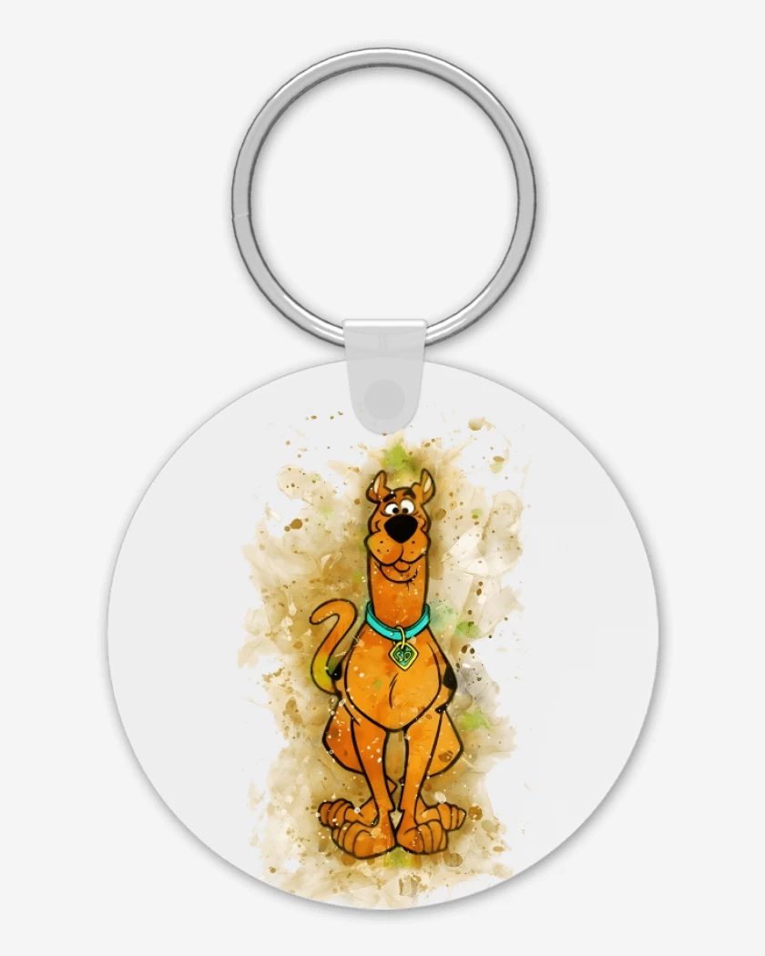 Llavero Blanco de Scooby 
