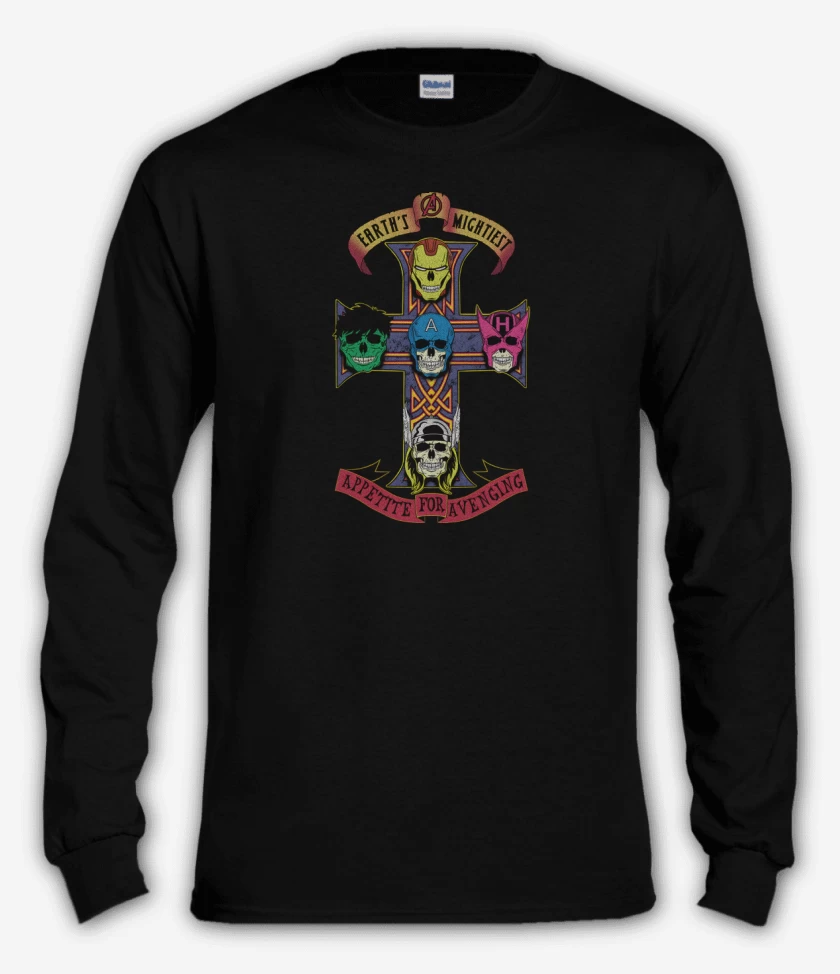 Polera manga larga Appetite For Avenging
