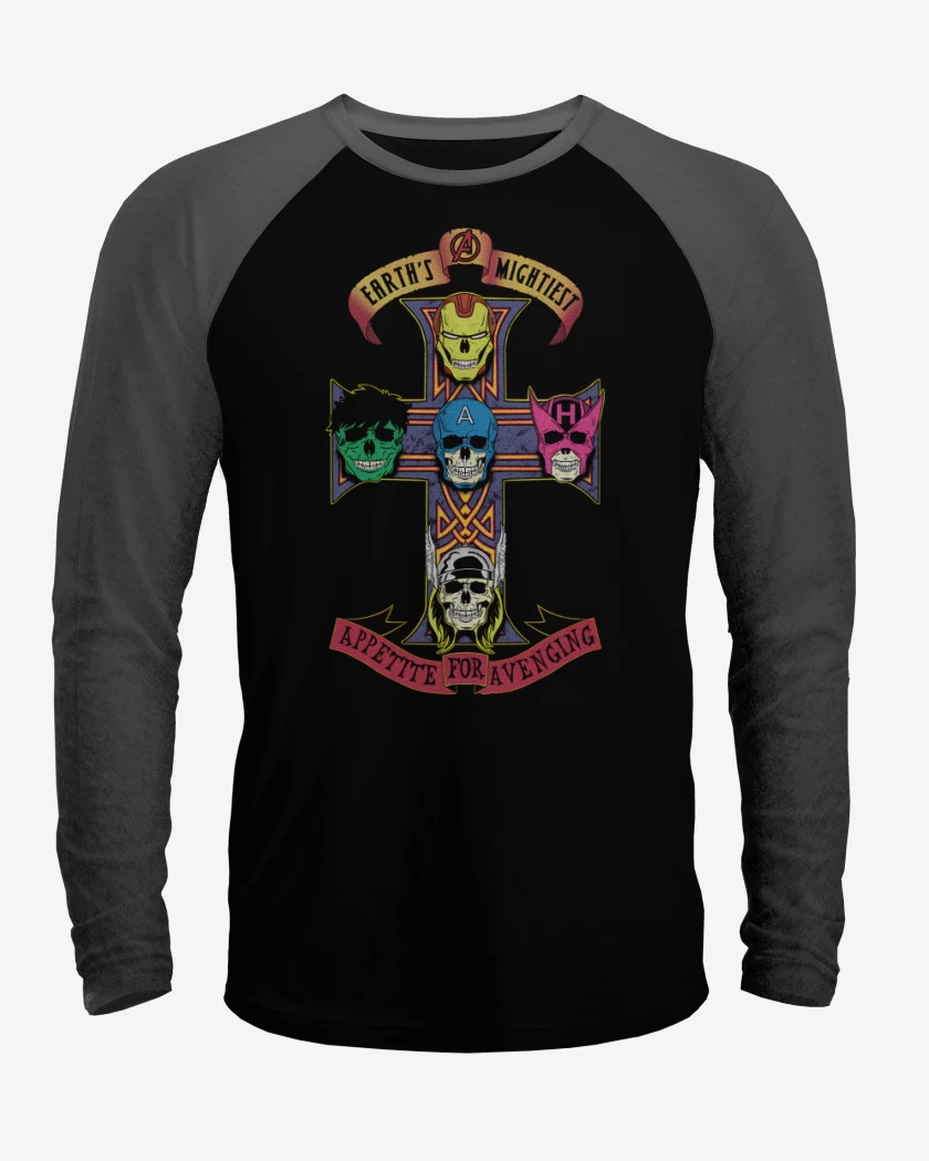 Polera Raglan Appetite For Avenging