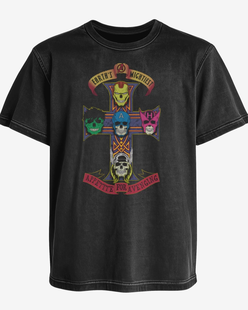 Polera desgastada Appetite For Avenging
