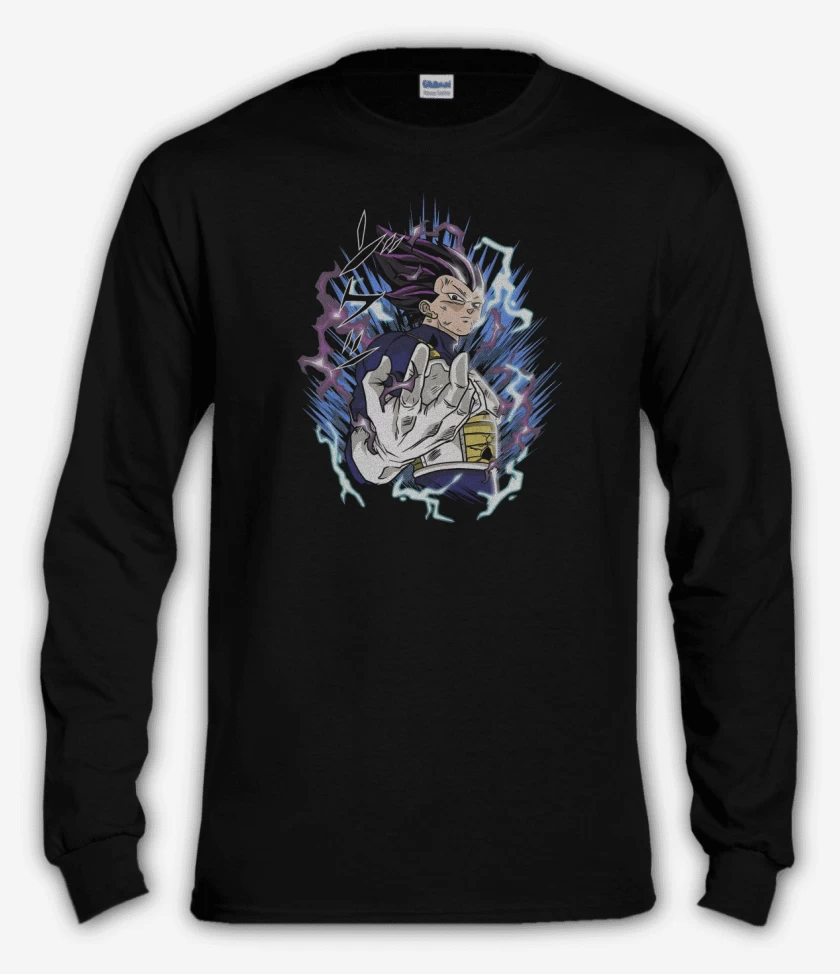 Polera manga larga Negro de Ultra Ego