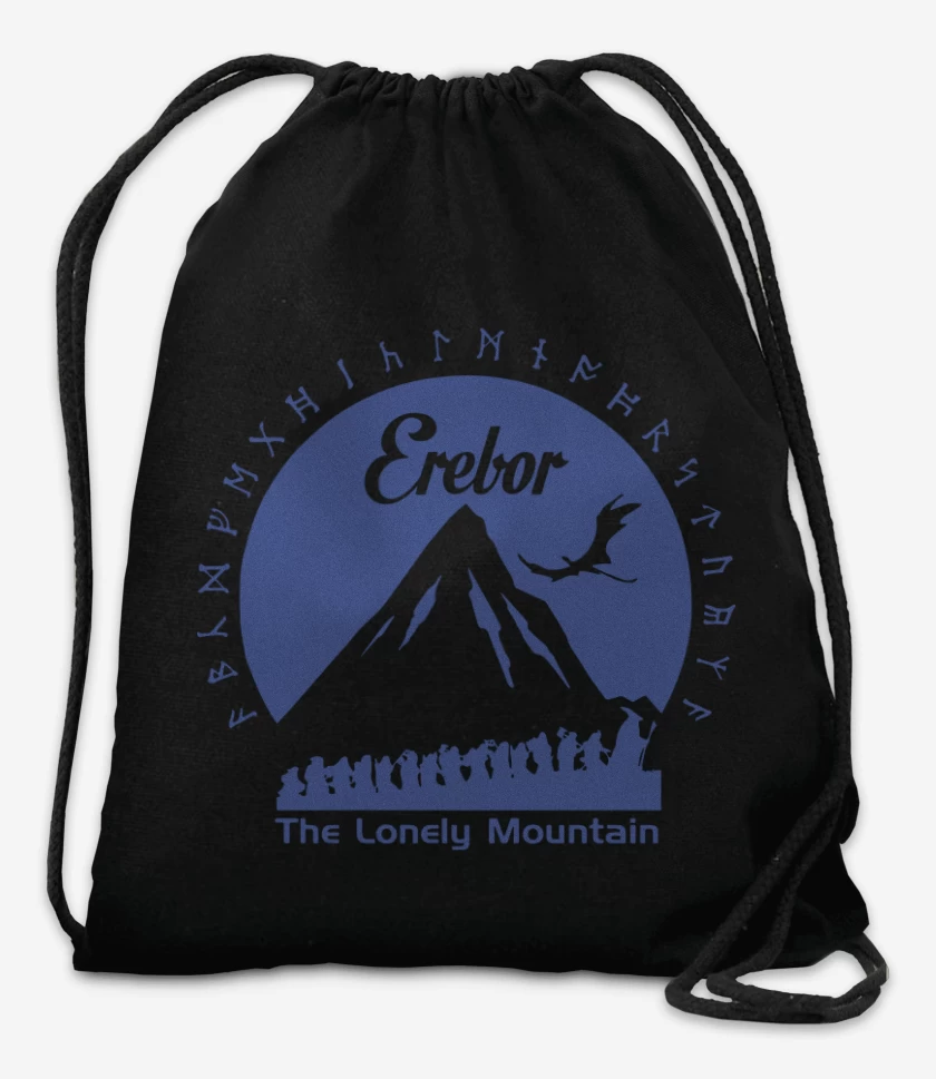 Mochila Negro de Erebor The lonely mountain
