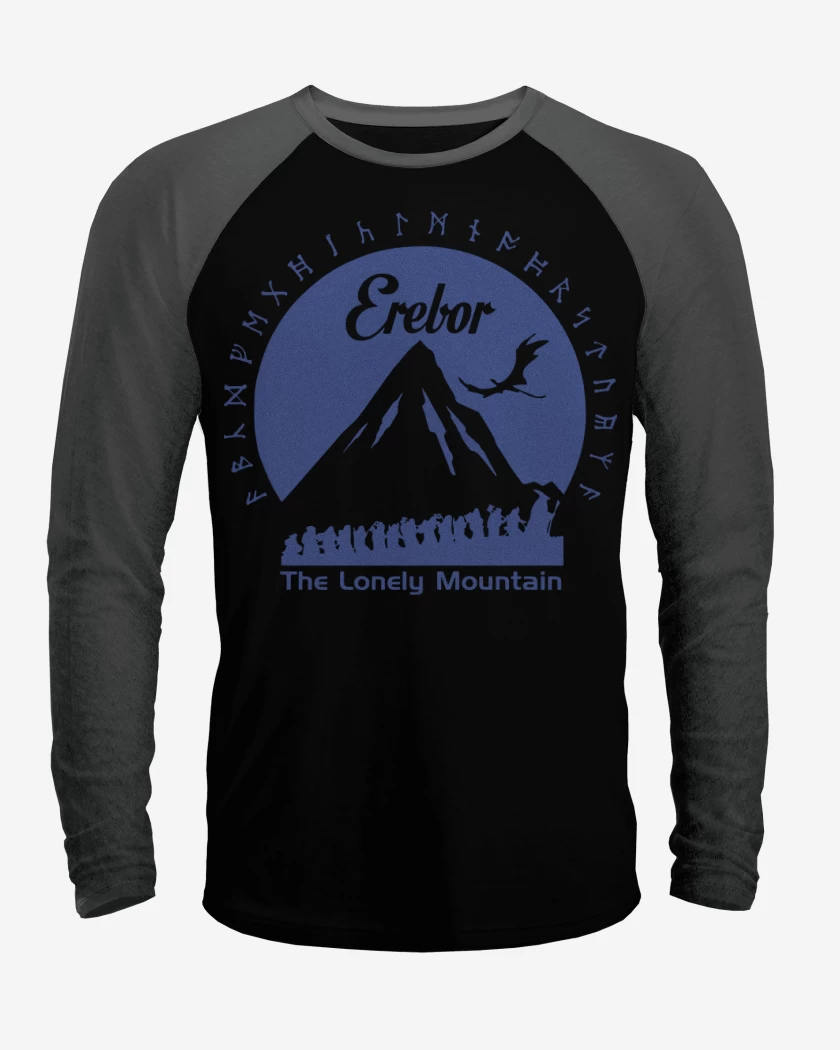 Polera Raglan Erebor The lonely mountain