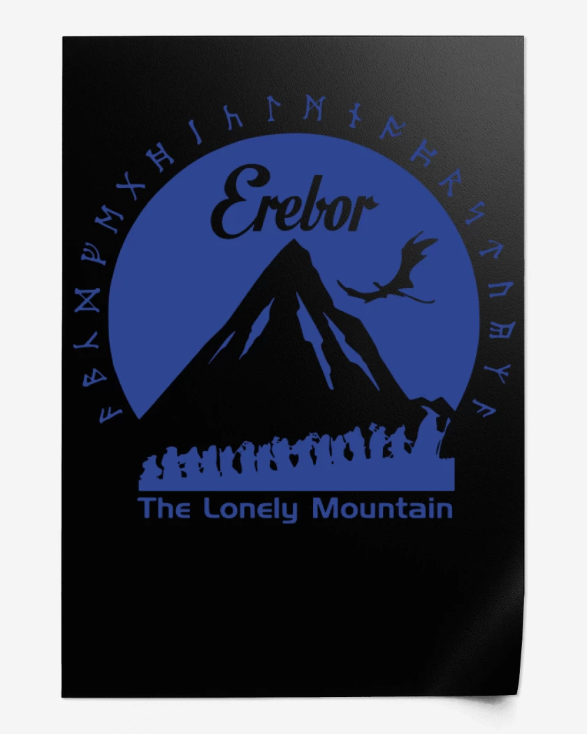 Print Erebor The lonely mountain