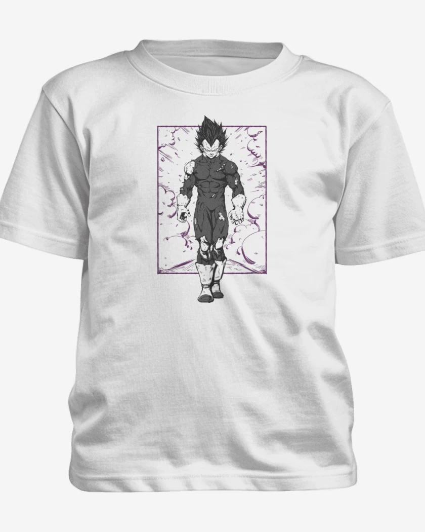 Polera de niño Blanco de Hakaishin