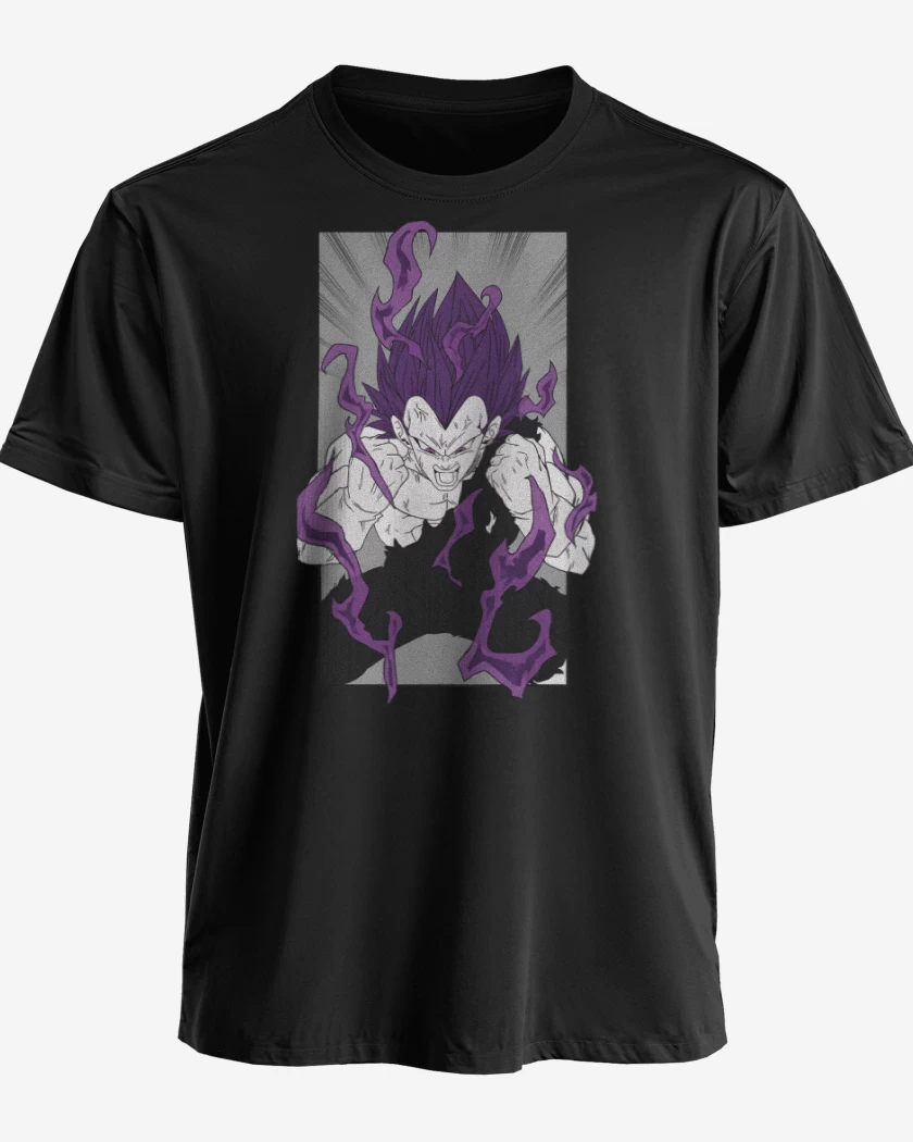 Polera premium Negro de Vegeta Ultraego