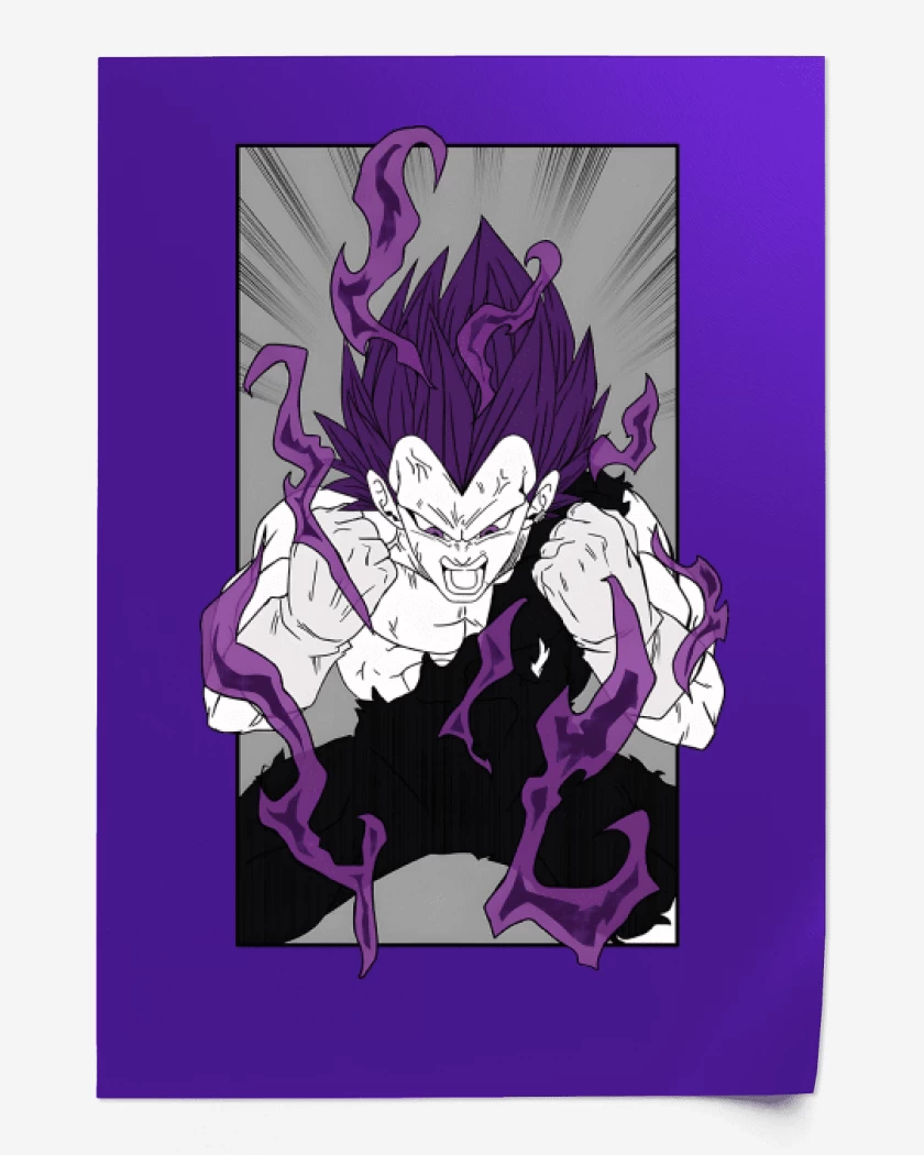 Print Vegeta Ultraego