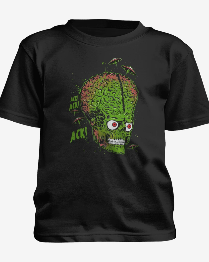 Polera de niño Negro de Ack Ack Ack
