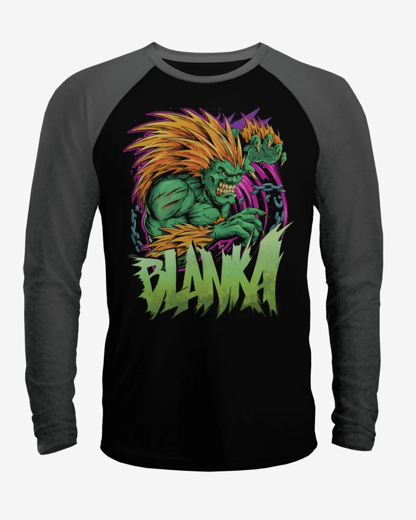 Polera Raglan Blanka