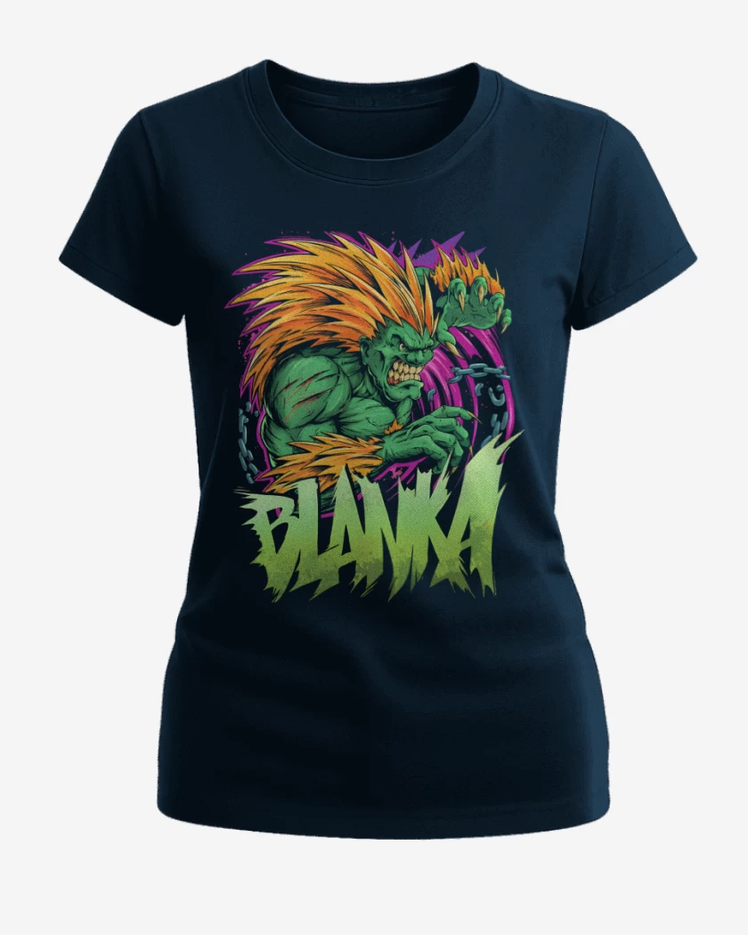 Polera de Mujer Azul Marino de Blanka
