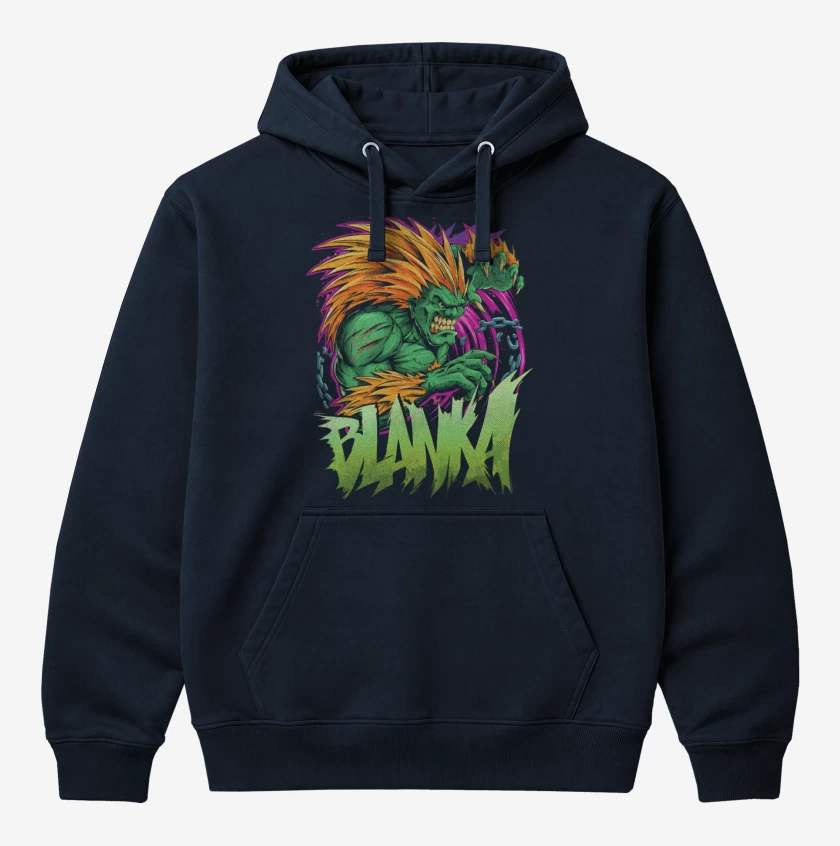 Polerón Canguro Azul Marino de Blanka