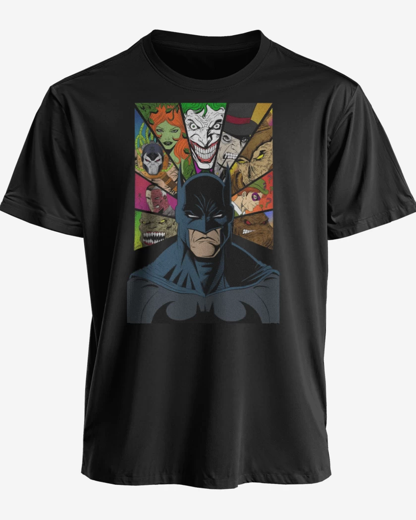 Polera premium Negro de El Murci y sus amigos