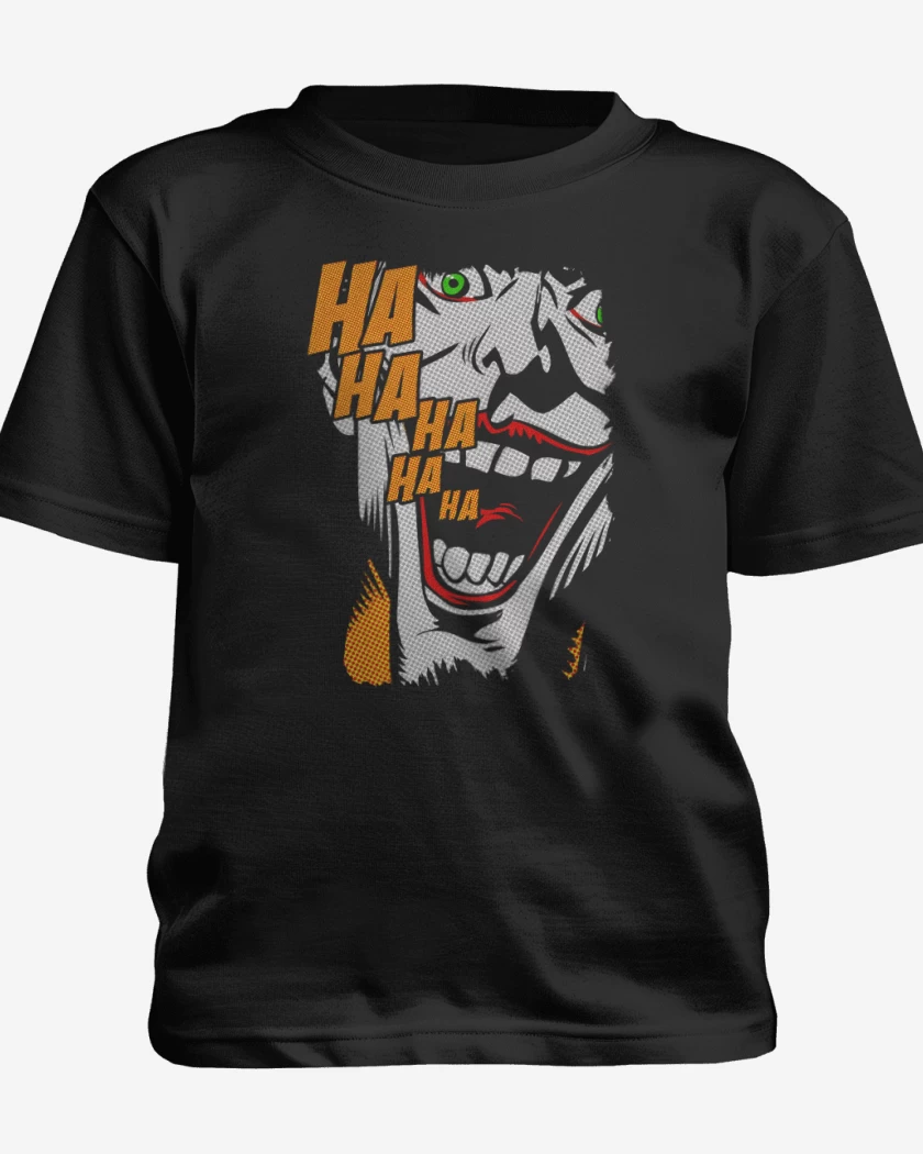 Polera de niño Negro de Ha Ha Ha