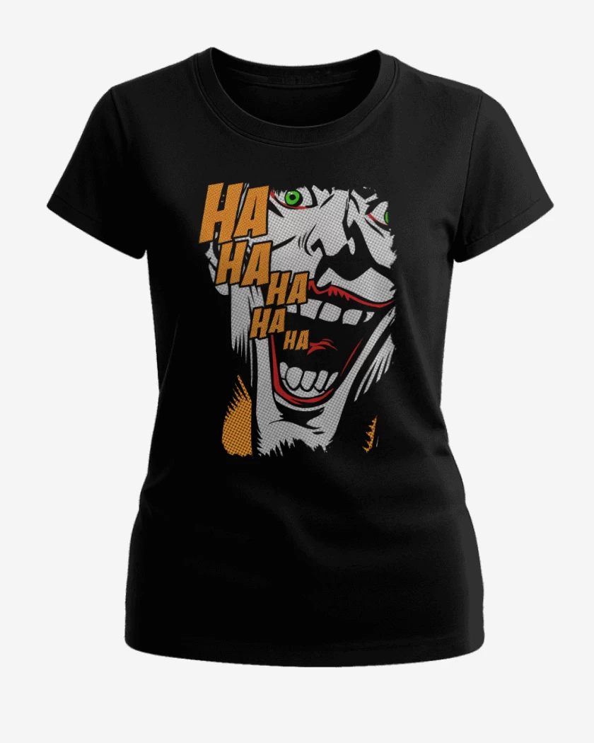 Polera de Mujer Negro de Ha Ha Ha