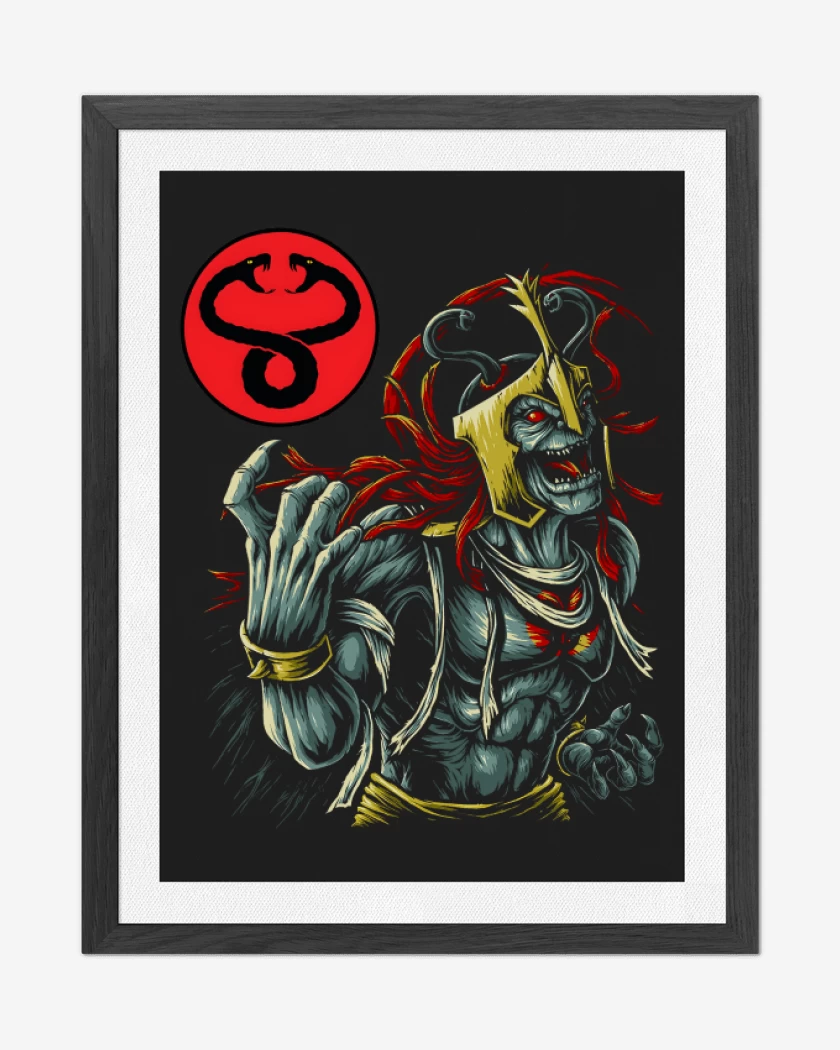 Cuadro decorativo Negro de Mumm-Ra
