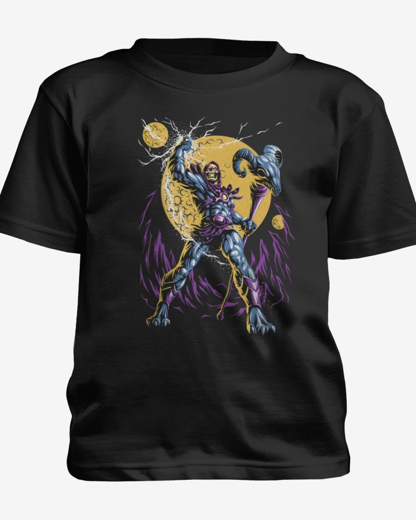 Polera de niño Blanco de Skeletor 2