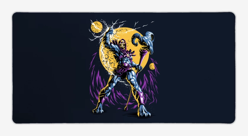 Mouse pad Gamer Azul Marino de Skeletor 2