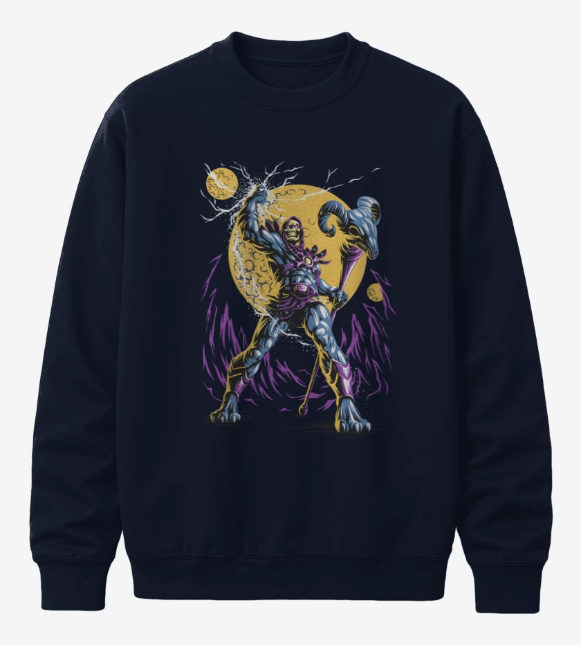 Poleron polo Azul Marino de Skeletor 2